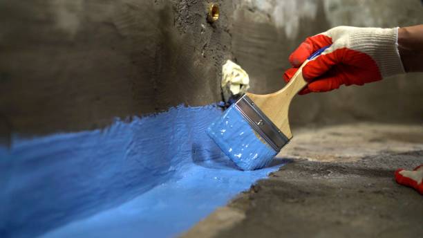 Commercial Emergency Waterproofing project at a Bedford, IN business property by SJ Waterproofing Pros
